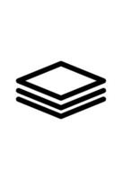 A black and white image of a stack of books vector