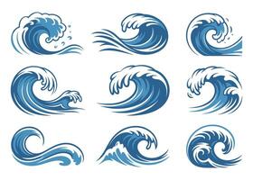 Tidal Wave Graphic vector