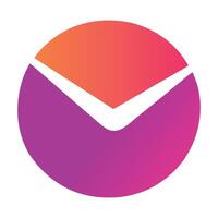 the logo for a company that makes a mail app vector