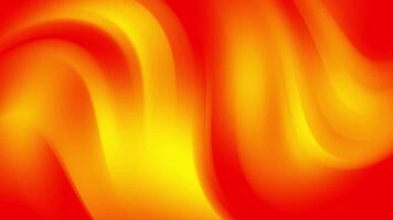 Twisted Yellow and Red Abstract Flame Background video