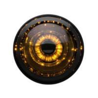 Digital biometric eye scan for security identification png