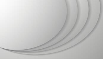 Smooth circular shapes create an abstract background suitable for business presentations. The minimalist design highlights professionalism and elegance, enhancing visual communication vector