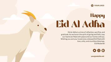 Eid Al Adha Social Media Post template