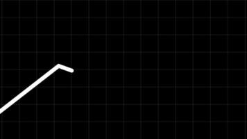 Chart arrow still goes up Graph rising fast for business video
