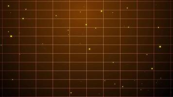 Animated grid background with particle video