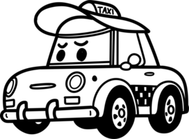 cartoon car set png