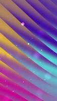 A colorful background with waves and stars video