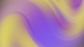 A purple and yellow abstract background with a wavy pattern video