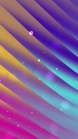 A colorful background with waves and dots video