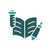 lab analysis icon colours vector