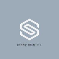 Abstract letter S Logo Design Template Element. vector