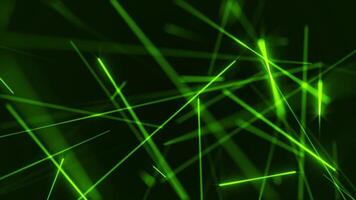 Glowing green laser beams motion background with flashing high speed lasers. This background animation is full HD and a seamless loop. video