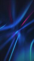 conduziu discoteca parede estilizado abstrato fundo com uma vibrante mistura do colorida luz ondas, listras e chamas. isto dinâmico enérgico música fundo animação é cheio hd e looping. video