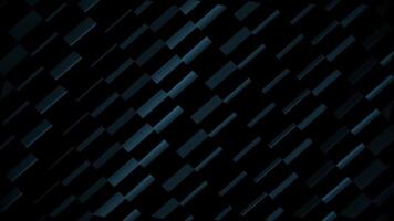 Sleek futuristic abstract background with a textured pattern of dark geometric metallic shapes. Full HD and looping animation. video