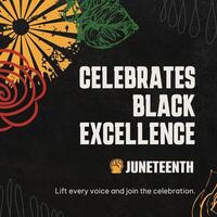 Juneteenth Instagram Post template