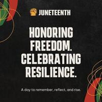 Juneteenth Instagram Post template