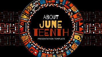 What is Juneteenth Presentation Template