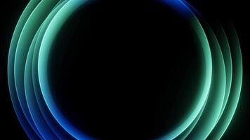 Abstract background featuring layered, curved shapes in shades of blue and green, creating a modern and dynamic visual. Perfect for technology or business-themed projects. video