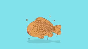 Fish Cake Cute Loop video