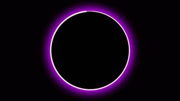 Loading wheel animation. loading icon animation. Loading Circle with Glow. Loading Animation video
