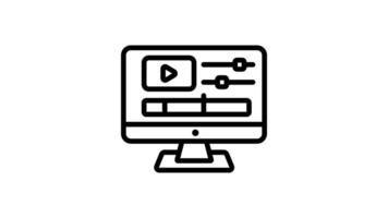 Editing Interface Icon video