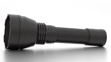 black torch on white background video