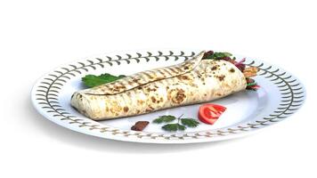 grain bread with salad video