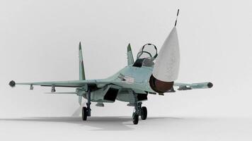 fighter aircraft 3d rendering animation video