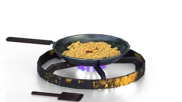 Roasting Popcorn in a Frying Pan video