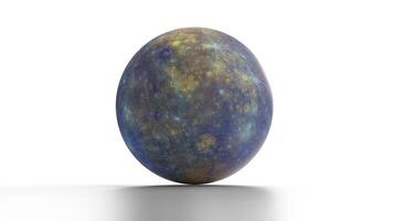 mercury planet enhanced color video