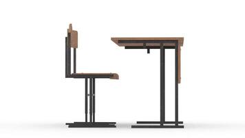 desk and chair loop video