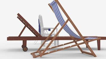 different different styles pools chair video