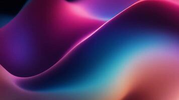 Animated Fluid Gradient Background with Soft Neon Color Blends video