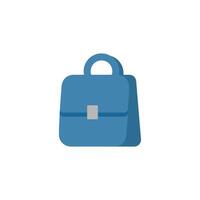 Blue Business Briefcase Icon vector