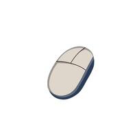 Isometric Computer Mouse Icon vector
