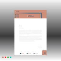 letterhead creation for any best company use vector
