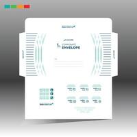 simple envelope for corporate and any use vector