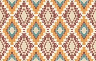 Aztec ethnic seamless patterns with bold geometric vector