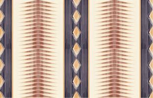 Aztec ethnic seamless patterns with bold geometric shapes vector