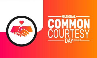 Group Practicing Kindness on Courtesy Day vector