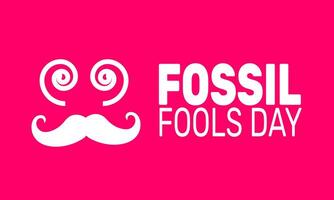 On Fossil Fools Day people challenge fossil fuel use and demand action to protect the planet from climate change. vector