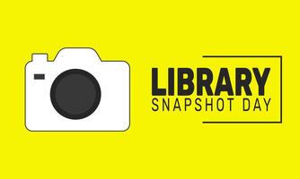 A day to capture and share what happens in the library vector
