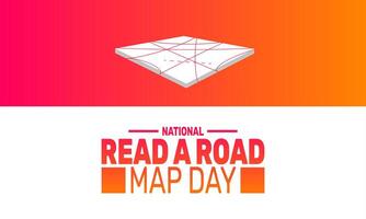 Celebrate National Read a Road Map Day by exploring the charm of paper maps and the joy of old school navigation and discovery. vector