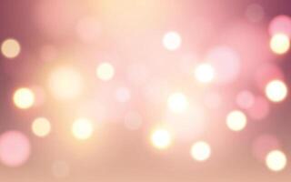 Colorful Bokeh Light Explosion on Black BackgroundAbstract vibrant glowing dots in party-style celebration mood, Background decoration vector