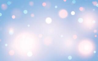 Soft Lights Bokeh with Warm Sunset TonesElegant blur of golden and pastel dots on gradient background, Background decoration vector