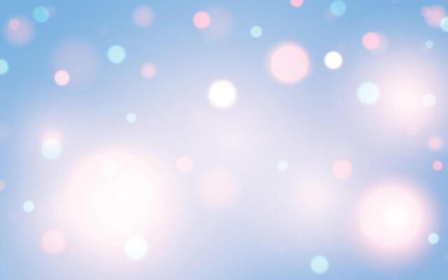 Soft Lights Bokeh with Warm Sunset TonesElegant blur of golden and pastel dots on gradient background, Background decoration