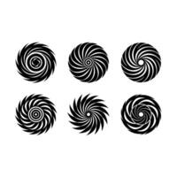 Vortex Graphic Design - Dynamic Spiral Illustration for Creative Projects vector