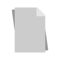 Paper sheets icon. Ideal for notes, documents, or school projects. vector