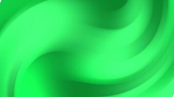 Green gradient abstract background with a wavy pattern video