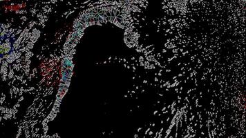 Abstract Generative Background Loop video